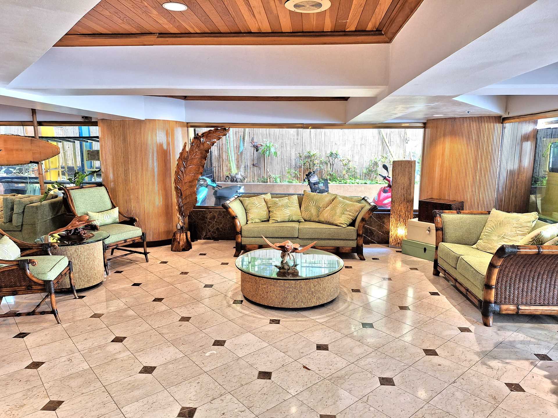 Large lobby